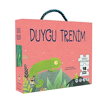 Lemu- Duygu Trenim 18 Parça Puzzle ve Kitap (1)