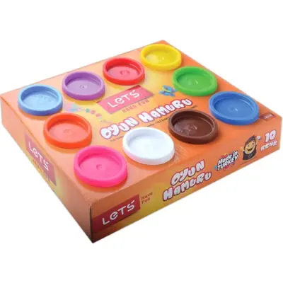 Lets 10 Renk 56 Gr Oyun Hamuru L8510