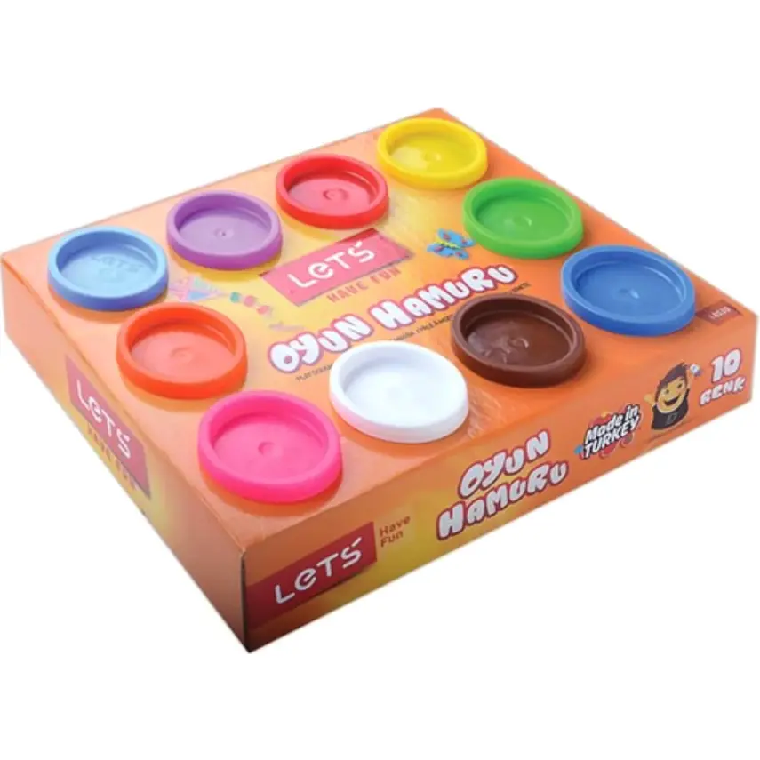 Lets 10 Renk 56 Gr Oyun Hamuru L8510 - 1