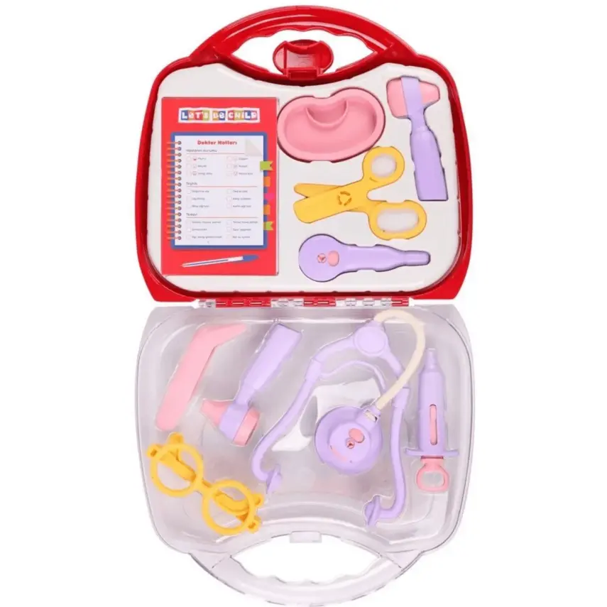 Lets  Be Child Çantalı Oyuncak Doktor Seti - 4
