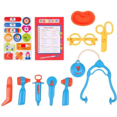 Lets  Be Child Çantalı Oyuncak Doktor Seti - 6