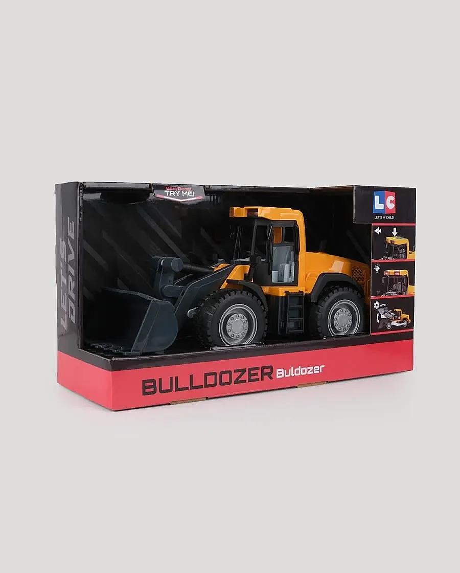 Let's Drive Sesli ve Işıklı Buldozer