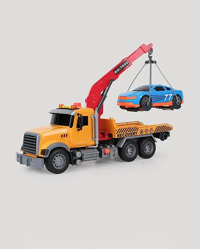 Let's Drive Sesli ve Işıklı Çekici Kamyon - 8