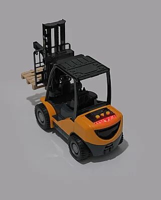 Let's Drive Sesli ve Işıklı Forklift - 9