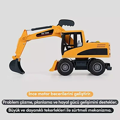 Let's Drive Sesli ve Işıklı Kepçe - 2