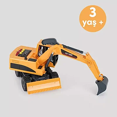Let's Drive Sesli ve Işıklı Kepçe - 3