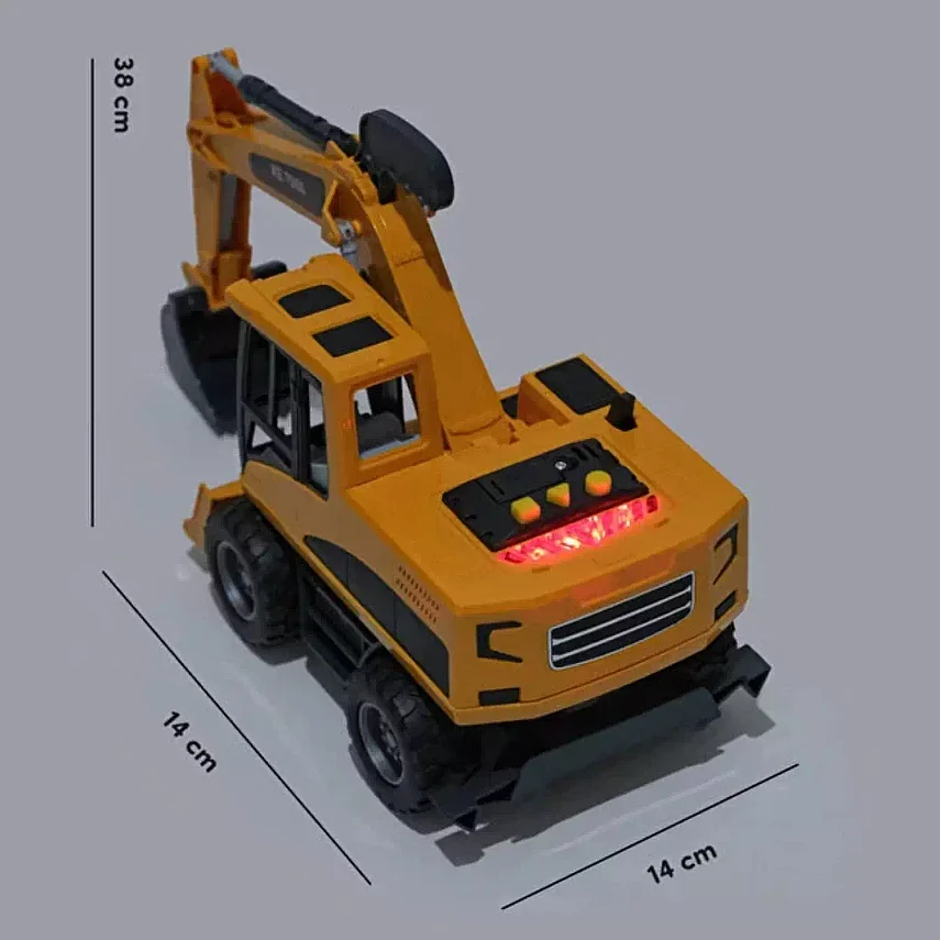 Let's Drive Sesli ve Işıklı Kepçe - 4