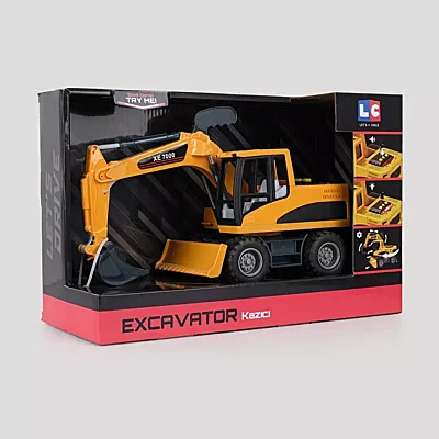 Let's Drive Sesli ve Işıklı Kepçe - 8
