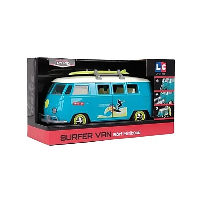 Let's Drive Sesli ve Işıklı Sörf Minibüsü - 3
