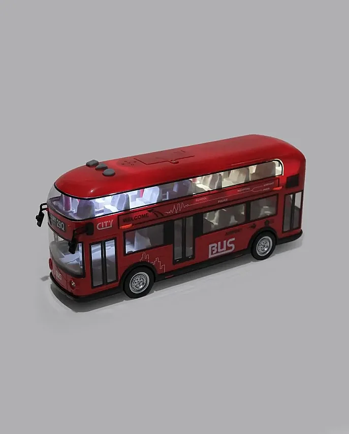 Let's Drive Sesli ve Işıklı Tur Otobüsü - 8
