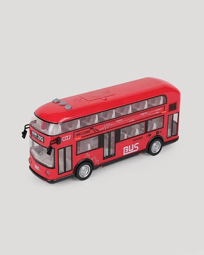 Let's Drive Sesli ve Işıklı Tur Otobüsü - 7