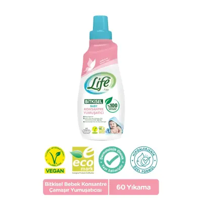 Life by Fakir Baby %100 Bitkisel Konsantre Yumuşatıcı 1500 ml - 6