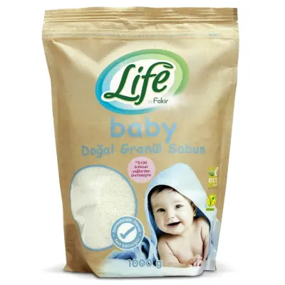 Life by Fakir Baby Doğal Granül Sabun 1000 gr (1)