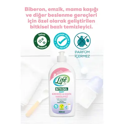 Life by Fakir Biberon Temizleyici 500 ml - 4
