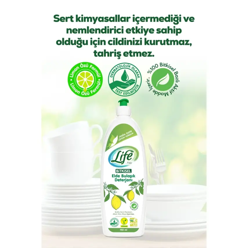 Life by Fakir Bulaşık Temizleyici 750 ml - 5
