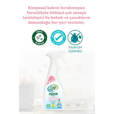 Life by Fakir Çok Amaçlı Temizleyici 475 ml - 6