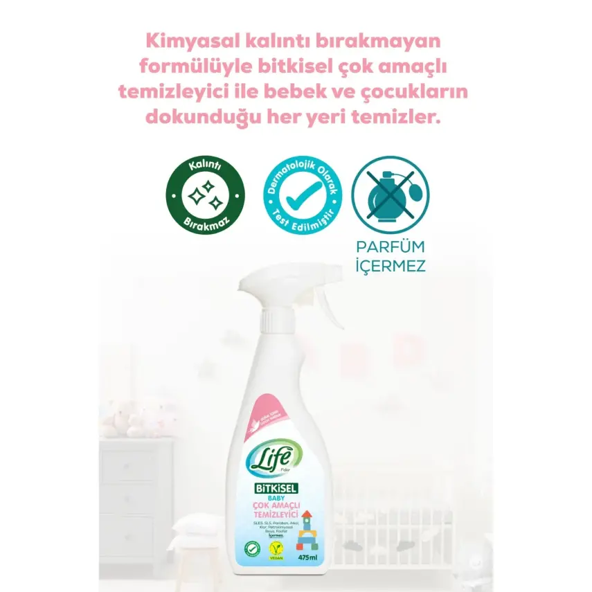 Life by Fakir Çok Amaçlı Temizleyici 475 ml - 6