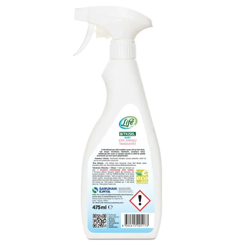 Life by Fakir Çok Amaçlı Temizleyici 475 ml - 3