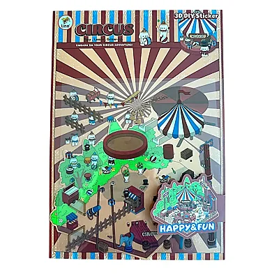 Lino 3D Sticker Set Cricus