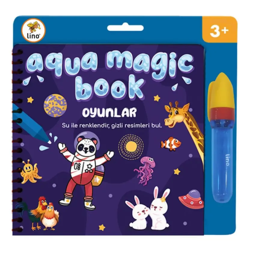 Lino Aqua Sihirli Boyama Kitabı Oyunlar - 1