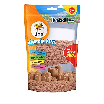 Lino Kinetik Kum 500 Gr Doğal Doypack