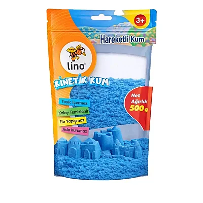 Lino Kinetik Kum 500 Gr Mavi Doypack
