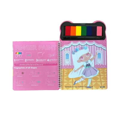 Lino Parmak Boyama Aktivite Kitabı Dress Up - 3