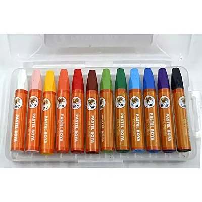 Lino Yağlı Pastel Boya 12'li (1)