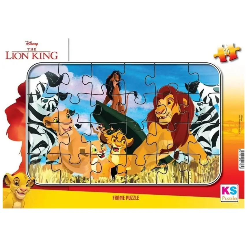 Lion King Frame Puzzle - 1