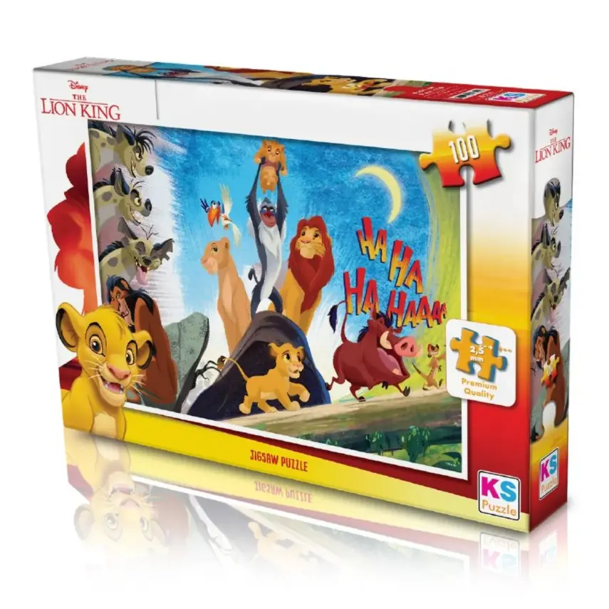 Lion King Puzzle 100 Parça - 1
