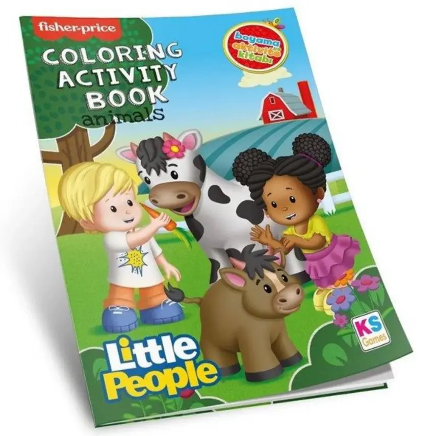 Lıttle People Rengarenk Aktivite Kitabı Hayvanlar - 1