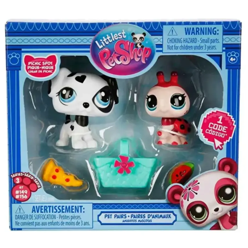 Littlest Pet Shop Minişler 2’li Figür Seti S3 - 1
