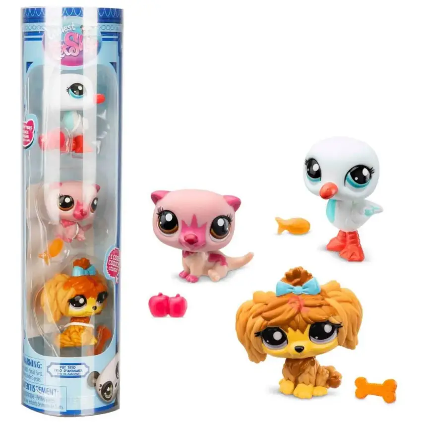 Littlest Pet Shop Minişler 3’lü Figür Seti - 1