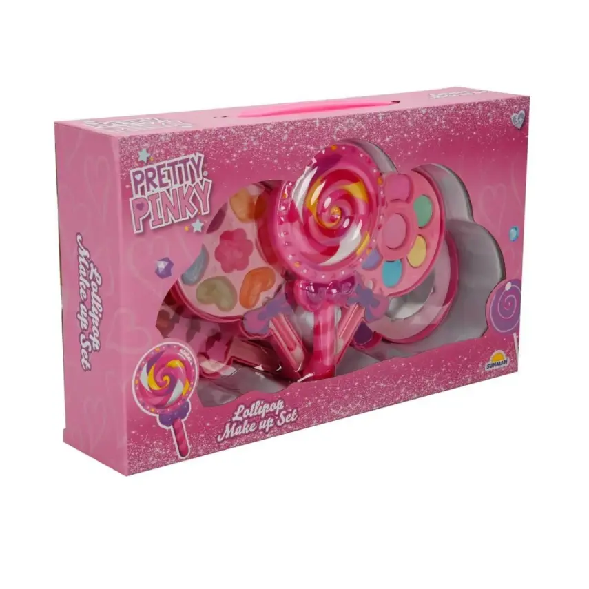 Lolipop Şekilli 4 Katlı Makyaj Güzellik Seti - 3