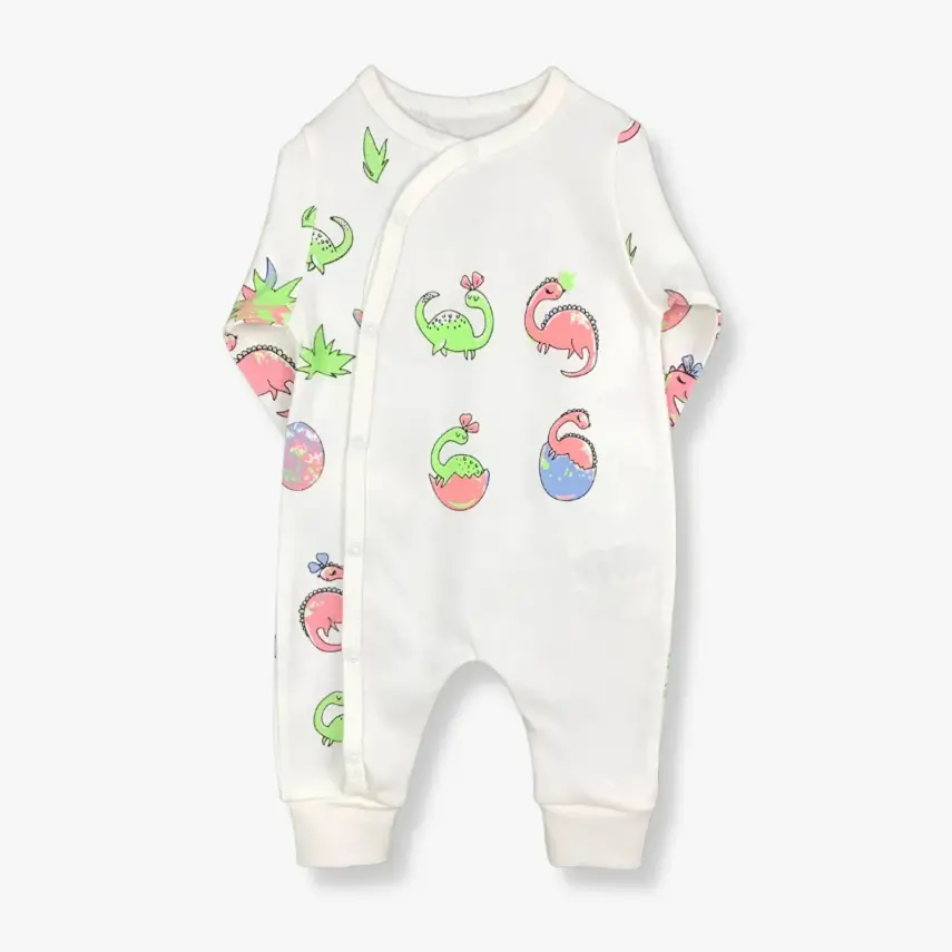 Luggi Baby Unisex Tulum Kruvaze Dino - 1