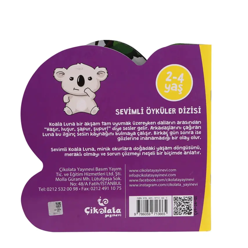 Luna The Koala The Noısy Caterpillar-A Series of Lovely - 3