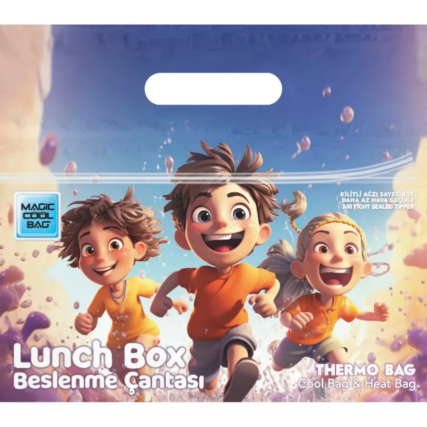 Magic Cool Bag Lunch Box Islak Kuru Çok Amaçlı Çanta - 2
