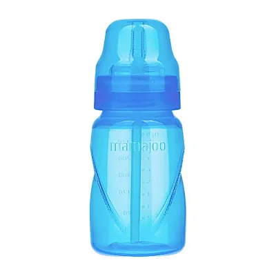 Mamajoo Akıtmaz Pipetli Bardak 270 ml Mavi
