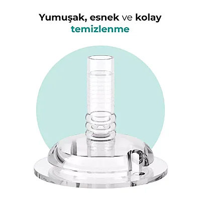 Mamajoo Akıtmaz Pipetli Bardak 270 ml Mavi - 4