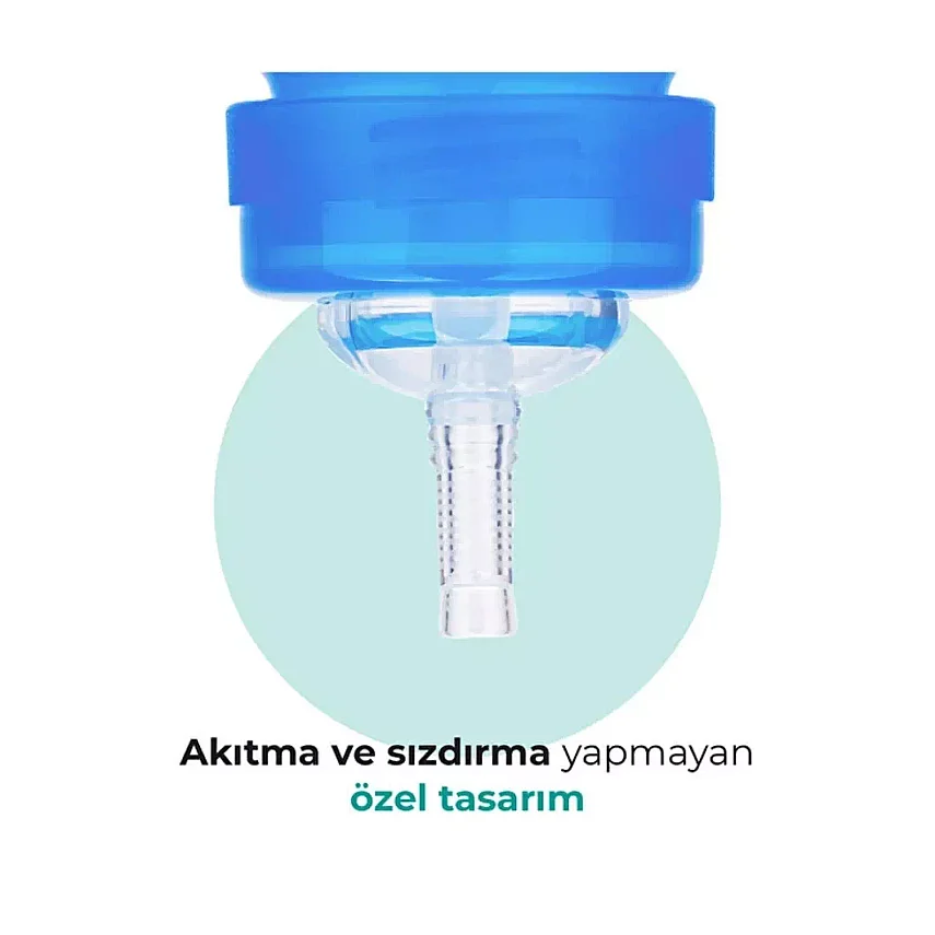 Mamajoo Akıtmaz Pipetli Bardak 270 ml Mavi - 5