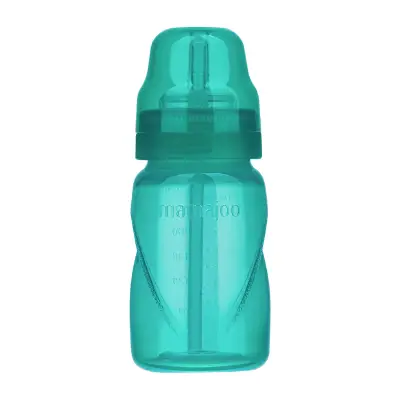 Mamajoo Akıtmaz Pipetli Bardak 270 ml Yeşil  