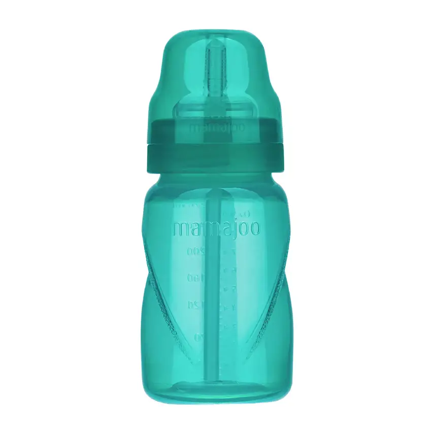 Mamajoo Akıtmaz Pipetli Bardak 270 ml Yeşil  - 1