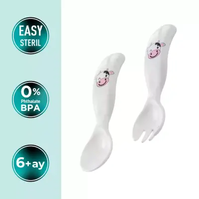 Mamajoo Çatal Kaşık Seti İnek - 2