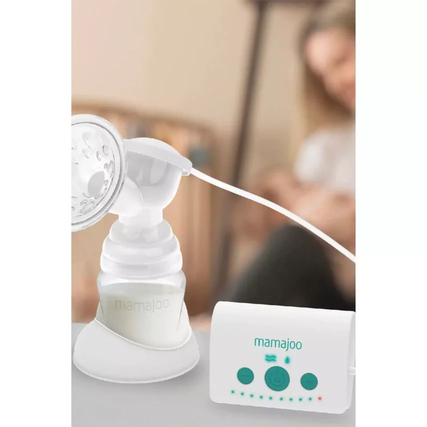 Mamajoo Elektronik USB Tekli Göğüs Pompası & Anne Sütü Saklama Kabı 160 ml - 7