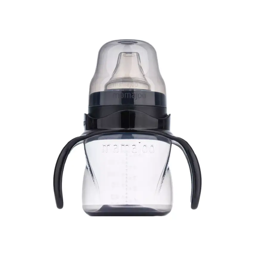 Mamajoo Kulplu Eğitici Bardak 160 ml Black - 1