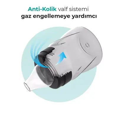 Mamajoo Kulplu Eğitici Bardak 160 ml Black - 3