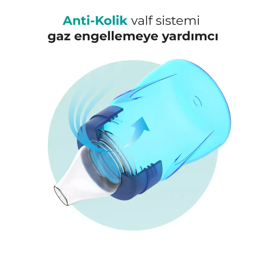 Mamajoo Kulplu Eğitici Bardak 160 ml Mavi - 3