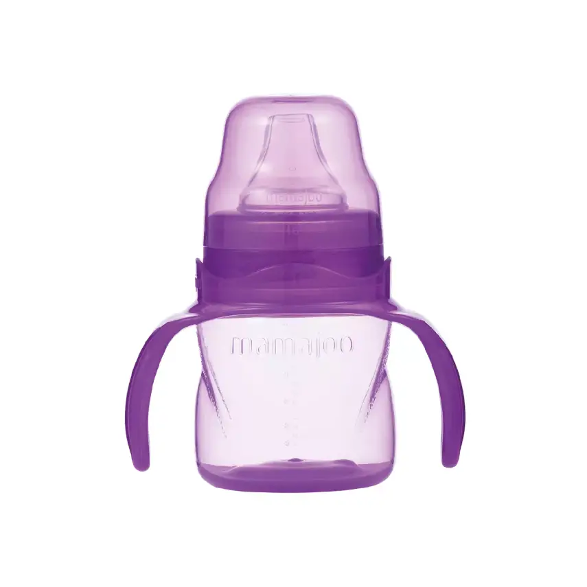 Mamajoo Kulplu Eğitici Bardak 160 ml Mor - 1