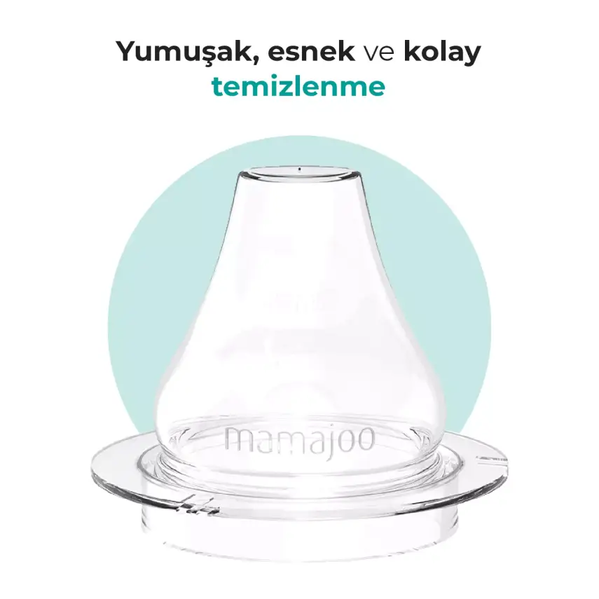 Mamajoo Kulplu Eğitici Bardak 160 ml Mor - 4