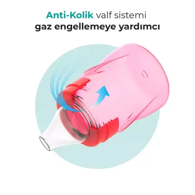 Mamajoo Kulplu Eğitici Bardak 160 ml Pembe - 3